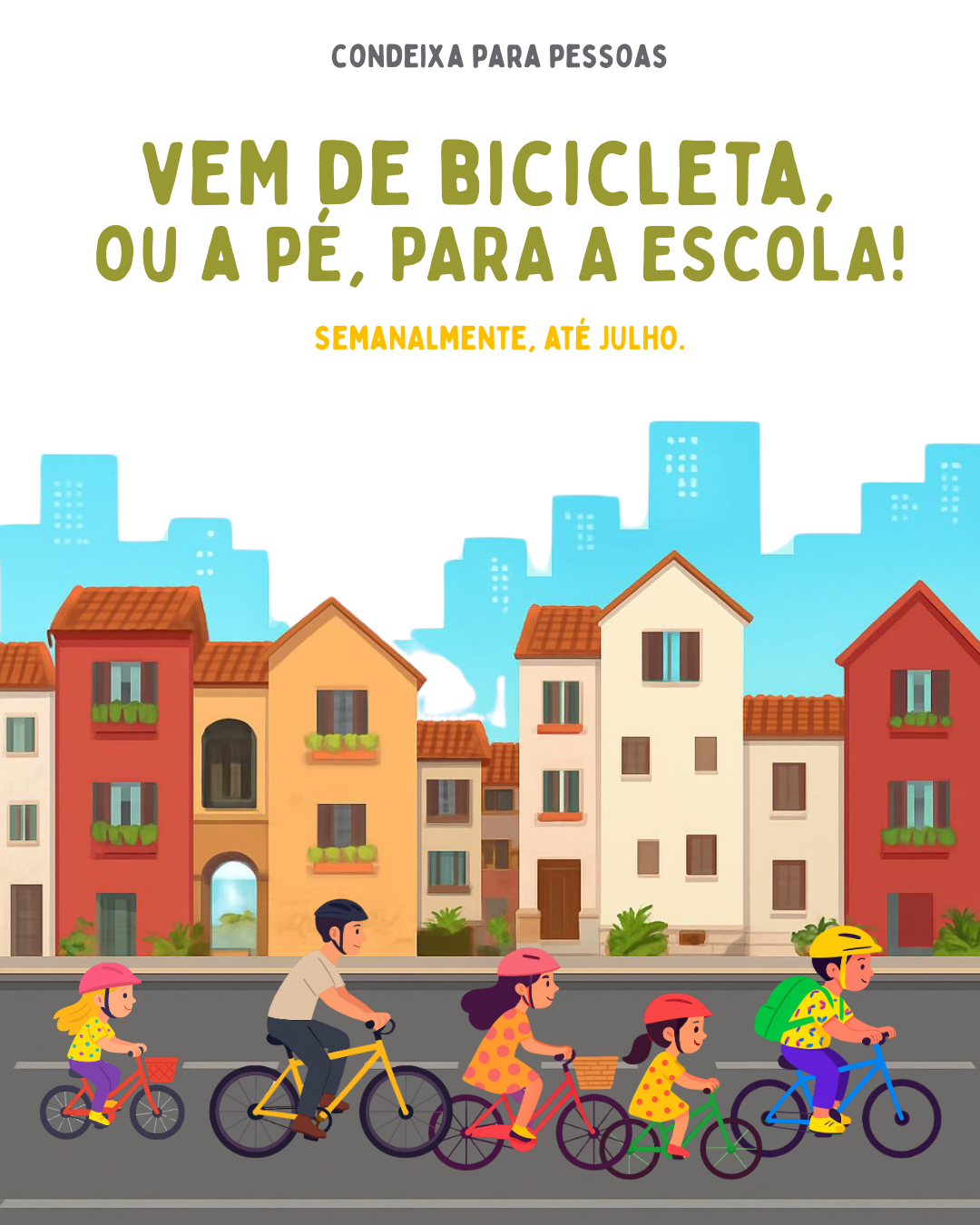 Comboios a Pé e de Bicicicleta
